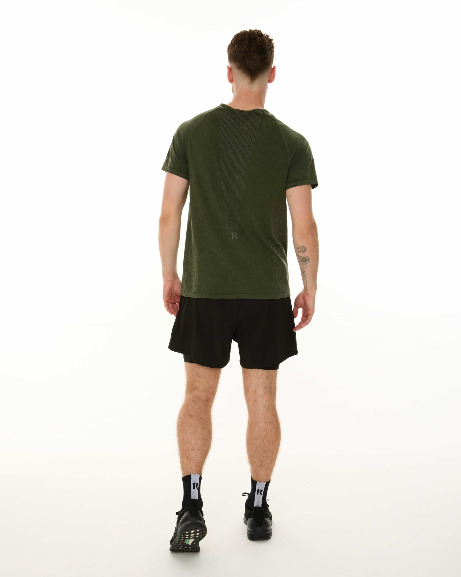 1R TECH PRO STRETCH WOVEN DOUBLE LAYER SHORT