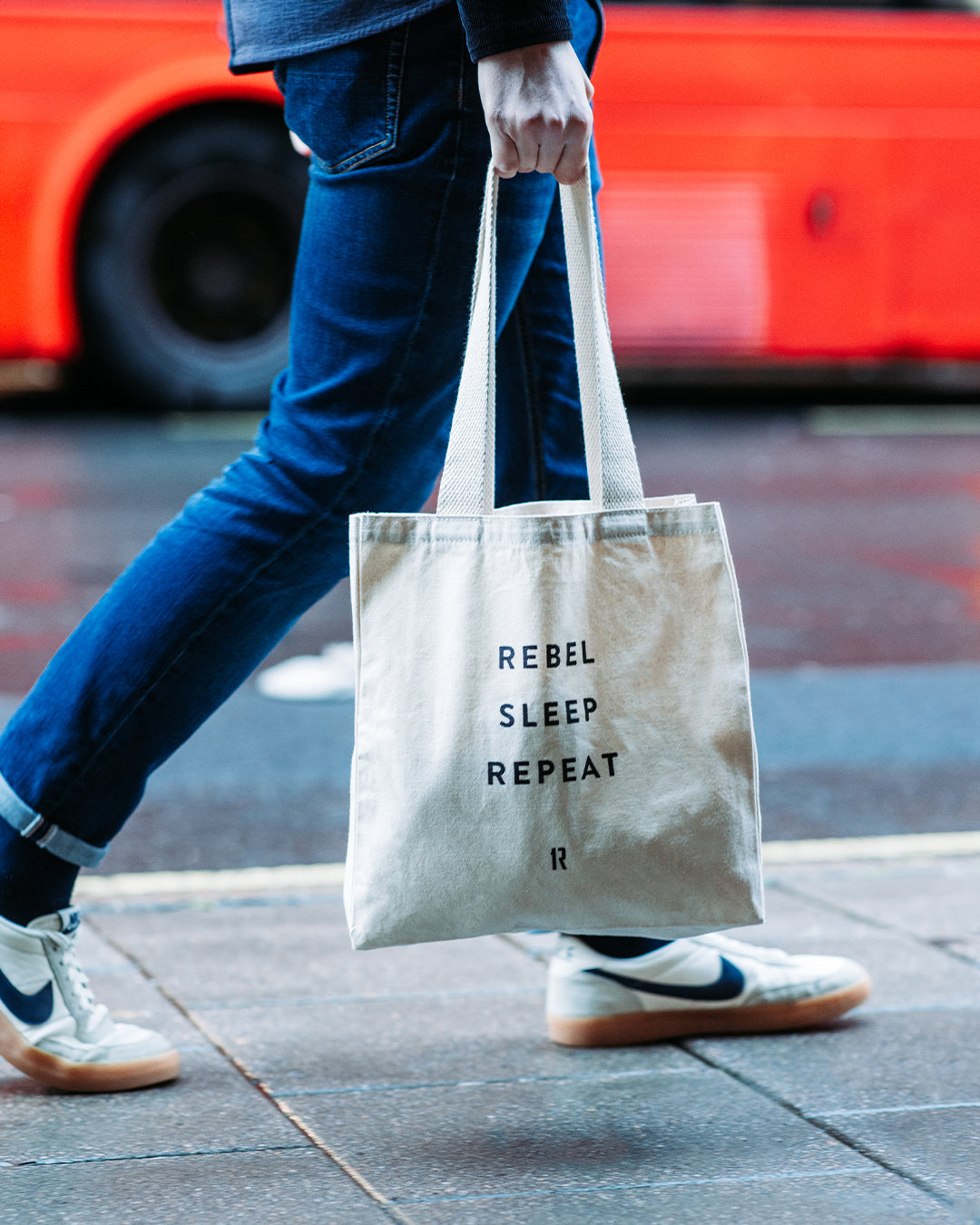 1R EVERYDAY TOTE BAG - REBEL, SLEEP, REPEAT