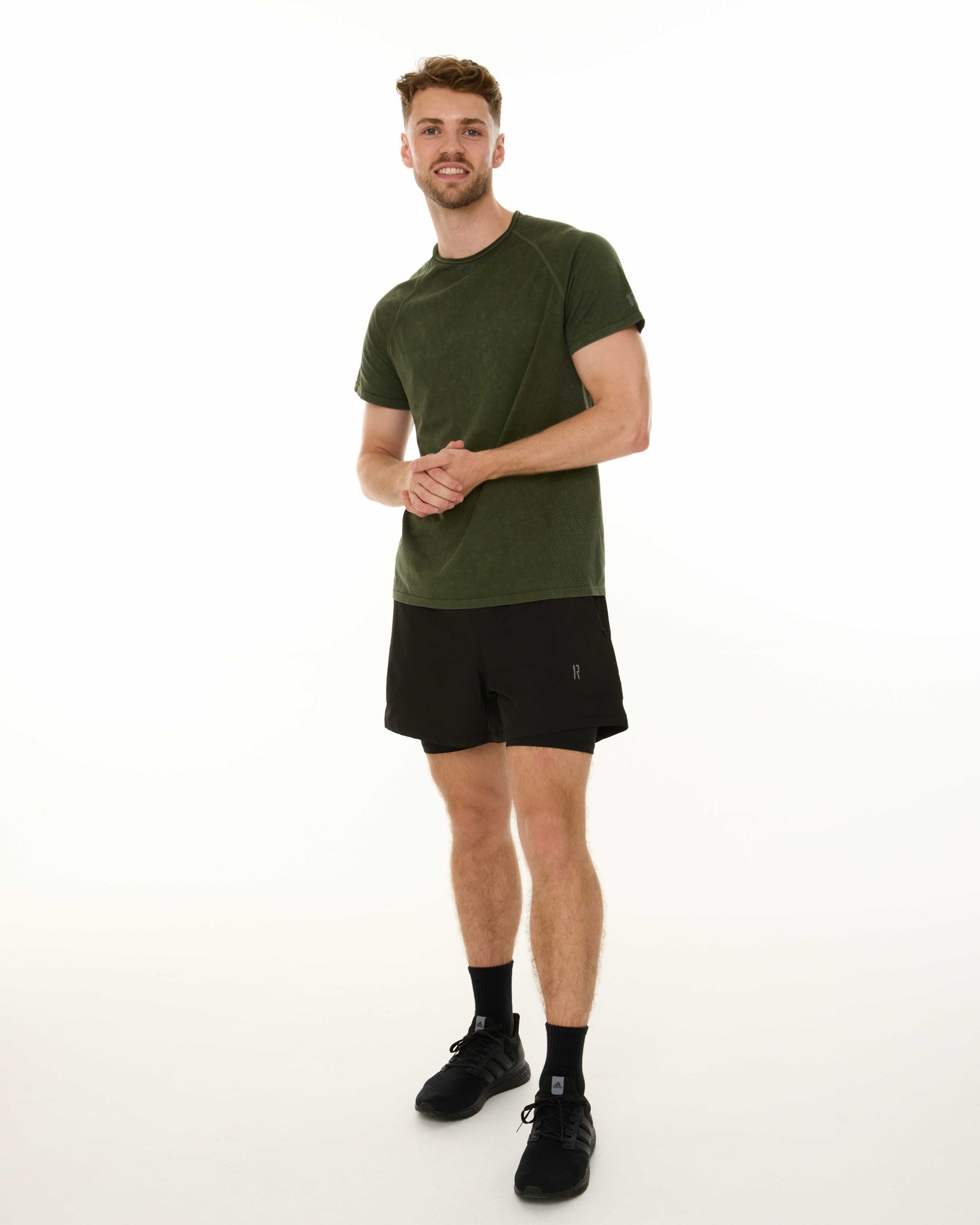 1R TECH PRO STRETCH WOVEN DOUBLE LAYER SHORT